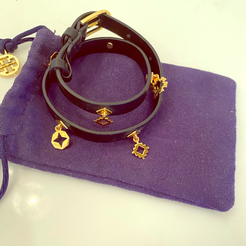 NWOT Tory Burch double wrap bracelet
